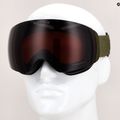 Oakley Flight Deck matte dark brush/prizm snow σκούρο γκρι γυαλιά σκι OO7064-B1 5