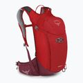 Σακίδιο πλάτης ποδηλάτου Osprey Siskin 12 l με waterskin 2,5 l ultimate red 2