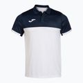 Ανδρικό μπλουζάκι πόλο Joma Montreal white/navy