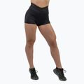 Γυναικείο σορτς προπόνησης NEBBIA Intense Leg Day High-Waist μαύρο