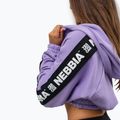 Γυναικείο φούτερ NEBBIA Crop Hoodie Iconic lila 4