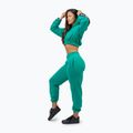 Γυναικείο φούτερ NEBBIA Crop Hoodie Iconic green 2