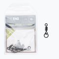 Delphin The End Ring Carp Swivel 10 τεμάχια μαύρο 101001581