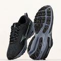 Ανδρικά αθλητικά παπούτσια τρεξίματος Mizuno Wave Rider GTX μαύρο/μπλε/γαλαζιακή κορυφογραμμή 13