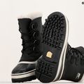 Γυναικείες μπότες πεζοπορίας Sorel Caribou black/stone 15