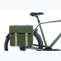 Basil Urban Load Double Bag 53 l πράσινο / άμμος ποδηλάτων panniers 6