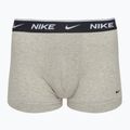 Ανδρικά σορτς μποξεράκια Nike Everyday Cotton Stretch Trunk 3 ζευγάρια λευκό/γκρι ερείκη/μαύρο 3