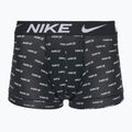 Nike Dri-Fit Essential ανδρικά σορτς μποξεράκια 3 ζευγάρια με εκτύπωση λογότυπου Nike/κρύο γκρι/μαύρο 4