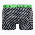 Ανδρικά σορτς μποξεράκια Nike Everyday Cotton Stretch Trunk 3Pk BAU geo block print/cool grey/black 3