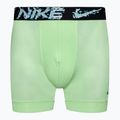 Ανδρικό μποξεράκι Nike Dri-Fit Essential Micro Boxer Brief 3 ζεύγη black/green/blue 3