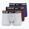 Ανδρικό μποξεράκι Nike Dri-FIT Ultra Comfort Trunk 3 ζεύγη grey/orange