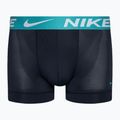 Ανδρικό μποξεράκι Nike Dri-Fit Essential Micro Trunk 3 ζεύγη blue/navy/green 2