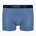 Ανδρικό μποξεράκι Nike Everyday Cotton Stretch Trunk 3 ζεύγη black/blue/grey 3