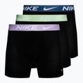 Ανδρικό μποξεράκι Nike Dri-Fit Essential Micro Boxer Brief 3 ζεύγη blue.green/violet