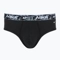 Ανδρικό σλιπ Nike Everyday Cotton Stretch Brief 3 ζεύγη black/green/black 2