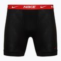 Ανδρικά σορτς μποξεράκια Nike Everyday Cotton Stretch 3 ζεύγη μαύρο ομαδικό πορτοκαλί/κόκκινο/μαύρο 2