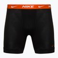 Ανδρικά σορτς μποξεράκια Nike Everyday Cotton Stretch 3 ζεύγη μαύρο ομαδικό πορτοκαλί/κόκκινο/μαύρο 3