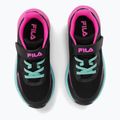 FILA Crusher V μαύρο / ροζ glo παιδικά παπούτσια 5