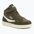 Παιδικά παπούτσια FILA Crew Velcro Mid olive night