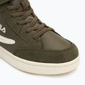 Παιδικά παπούτσια FILA Crew Velcro Mid olive night 7