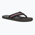 Ανδρικά σανδάλια Tommy Hilfiger Web Beach Sandal μαύρα σανδάλια