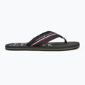 Ανδρικά σανδάλια Tommy Hilfiger Web Beach Sandal μαύρα σανδάλια 2