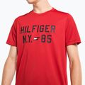 Ανδρικό Tommy Hilfiger Graphic Training T-shirt κόκκινο 4