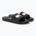 Ανδρικές παντόφλες Tommy Jeans Pool Slide Ess black 4