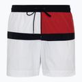 Ανδρικό σορτς κολύμβησης Tommy Hilfiger Medium Drawstring optic white