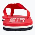 Γυναικείες σαγιονάρες Tommy Hilfiger Global Stripes Flat Beach Sandal fierce red 6