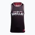 Gorilla Wear Keene κόκκινο/μαύρο ανδρικό μπλουζάκι προπόνησης 14