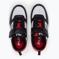 Παιδικά παπούτσια FILA Rega Nf Velcro white/black/fila red 3