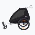 Thule Coaster XT Bike Trailer+Stroll ρυμουλκούμενο ποδηλάτου δύο ατόμων μαύρο 10101810 2