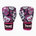 Γάντια του μποξ Twins Special Fancy FBGVL3-53 Skull pink/black