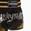 Top King Kickboxing προπονητικό σορτς 070 μαύρο/ χρυσό 3