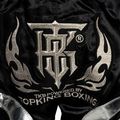 Top King Kickboxing σορτς προπόνησης μαύρο/ασημί 4