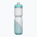 Παγούρι ποδηλάτου CamelBak Podium Chill 710 ml grey/ teal stripe 3