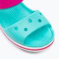 Crocs Crockband Παιδικά Σανδάλια πισίνα/καραμέλα ροζ 7