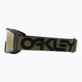 Oakley Line Miner L matte b1b dark brush/prizm sage gold iridium γυαλιά σκι 4