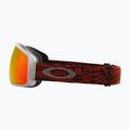 Oakley Flight Tracker M iron red wave/prizm snow torch iridium γυαλιά σκι 4