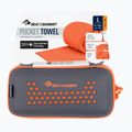 Πετσέτα Microfiber Sea to Summit Pocket Towel L outblack orange 3