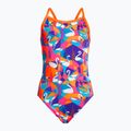 Funkita Eco Single Strap παιδικό μαγιό κίτρινο-ροζ FKS030G7132608