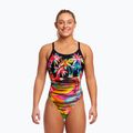 Γυναικείο ολόσωμο μαγιό Funkita Diamond Back One Piece sunset city 5