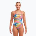 Funkita Strapped In One Piece γυναικείο μαγιό poka palm 5