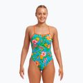 Γυναικείο ολόσωμο μαγιό κολύμβησης Funkita Strength One Piece blue hawaii 2