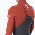 Ανδρικά Rip Curl E Bomb 2/2 mm Zip Free γκρι-κόκκινο αφρό κολύμβησης WSM8YE 3