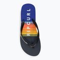 Ανδρικές σαγιονάρες Rip Curl Breaker Open Toe 1163 μαύρο και πορτοκαλί 19XMOT 6