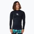 Ανδρικό μακρυμάνικο κολύμβησης Rip Curl Waves Upf Perf L/S black