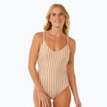 Γυναικείο ολόσωμο μαγιό Rip Curl Premium Cheeky light brown 7