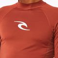 Ανδρικό μακρυμάνικο κολύμβησης Rip Curl Waves Upf Perf L/S red 6